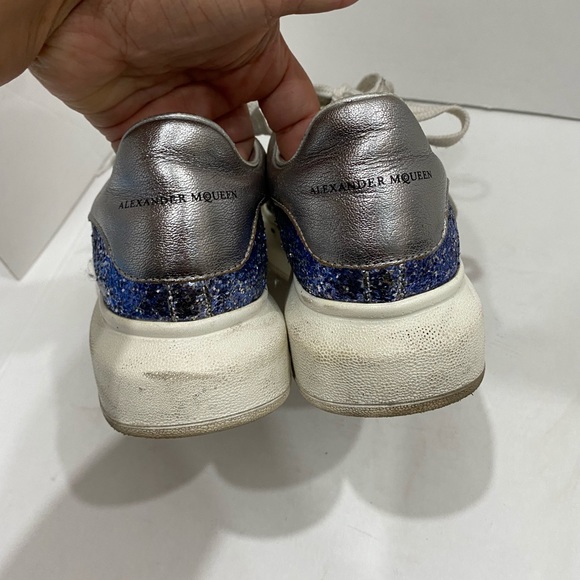 Alexander McQueen glitter platform sneakers - Picture 5 of 7